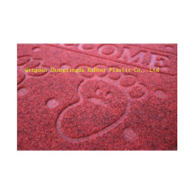 3G Velour Embossed Floor Door Mats With Pvc Backing